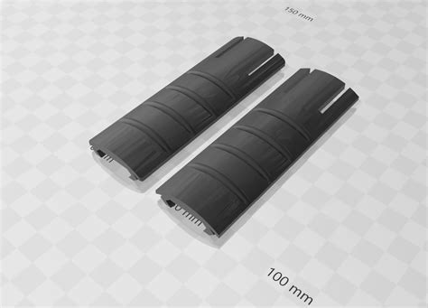 TLOU Inch Rail Cover by Wolvie | Download free STL model | Printables.com