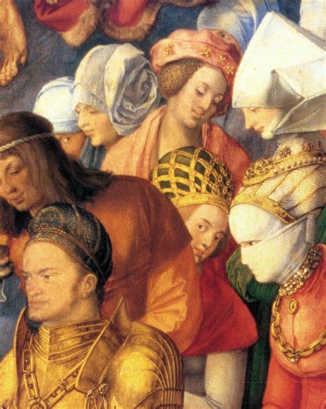 The Adoration Of The Trinity (Detail) 3 1511 Painting | Albrecht Durer ...