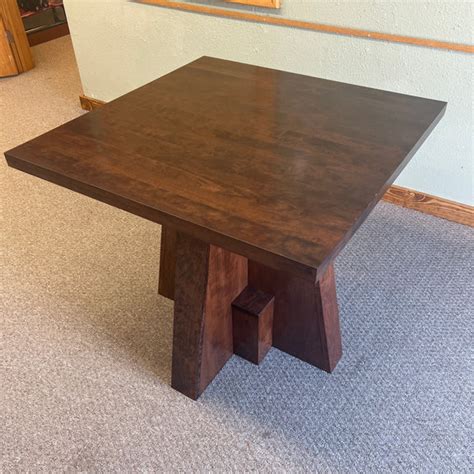 luxury cherry wood office table square