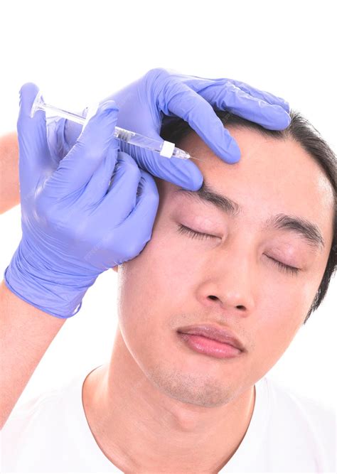 Premium Photo | Botox injections facial fillers to remove crows feet