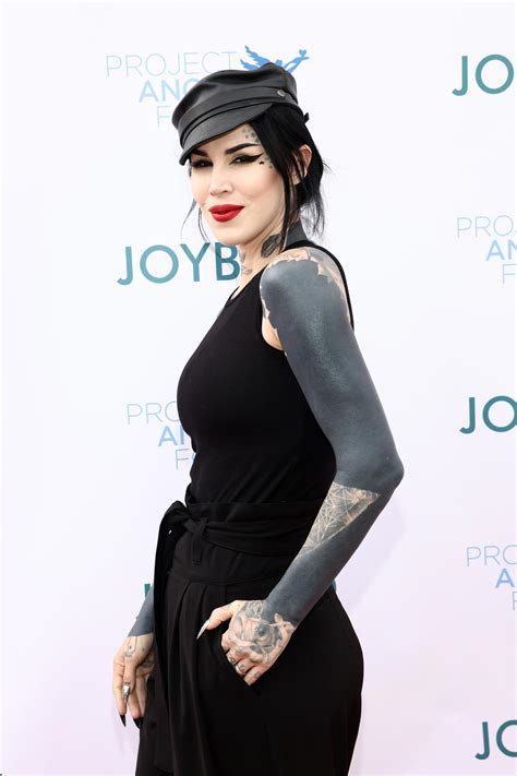 Kat Von D, MGK and More Stars With Blackout Tattoos: Photos | Us Weekly