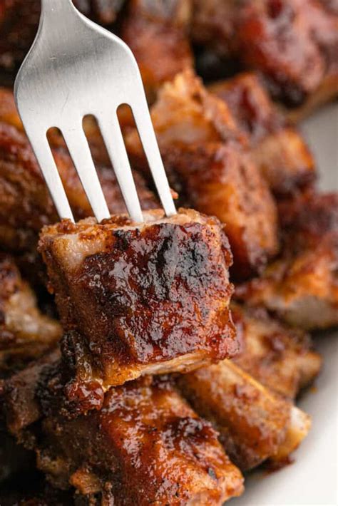 Classic Chicago-Style BBQ Rib Tips {Grilled or Baked!} - Grandbaby Cakes