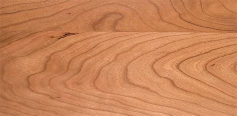 cherry natural finish sample