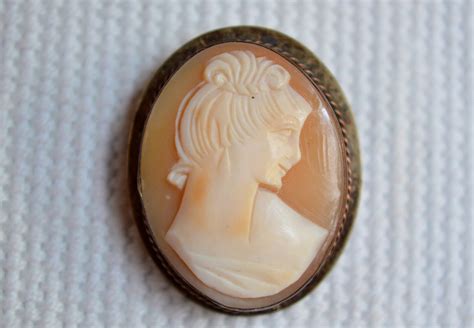 Cameo Brooch Victorian Brooch Antique Brooch Vintage - Etsy