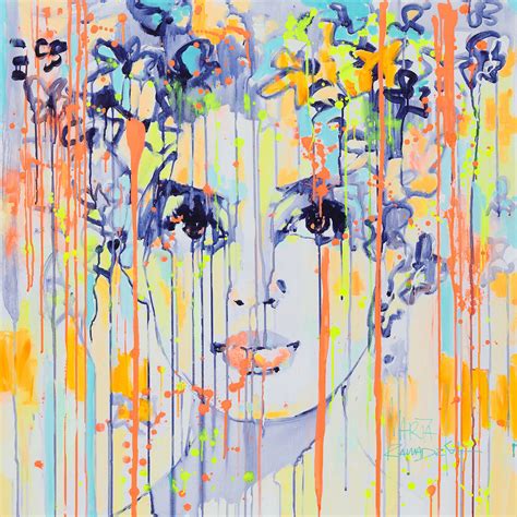 Lena by Marta Zawadzka (2021) : Painting Acrylic, Oil on Canvas - Singulart