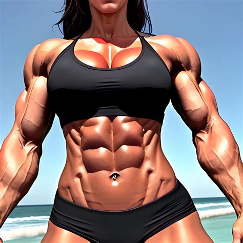 make 6 pack abs of this girl for me - Arthub.ai