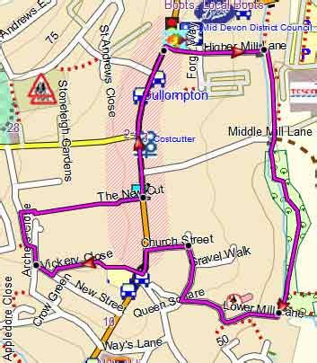 cullompton  circular walks