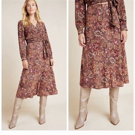 Anthropologie | Dresses | Kachel X Anthropologie Floral Long Sleeve Top