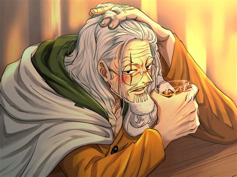silvers rayleigh (one piece) drawn by musasabiop | Danbooru