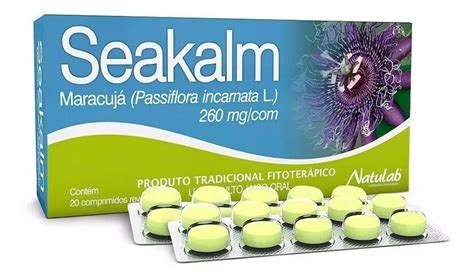 Calmante Para Ansiedade E Nervosismo - Calmante Natural Seakalm Combate Ansiedade - Kit Com 12 Cx | Mercado Livre