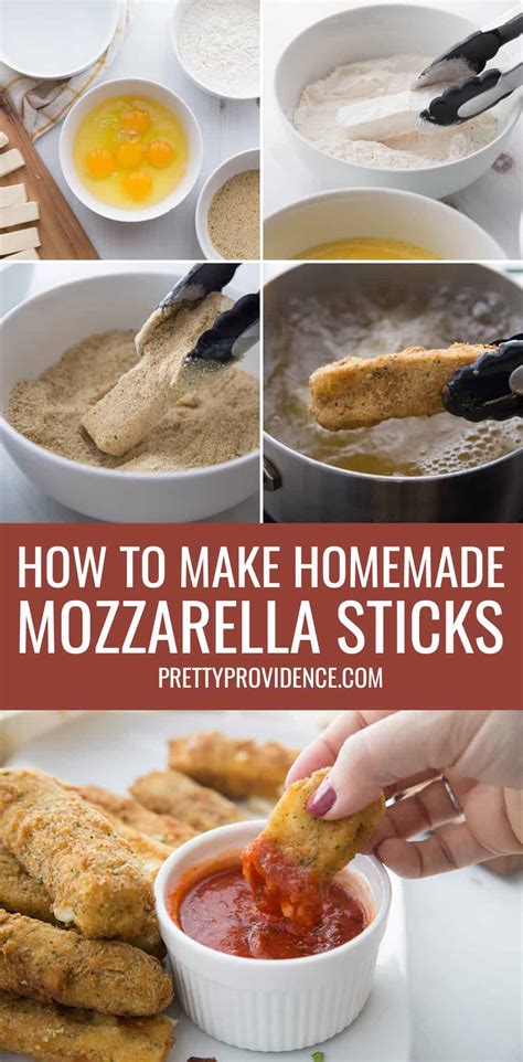 Homemade Mozzarella Sticks Recipe - Pretty Providence