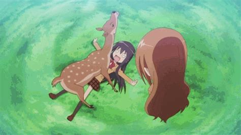 seitokai yakuindomo aria shichijou gif find share  giphy