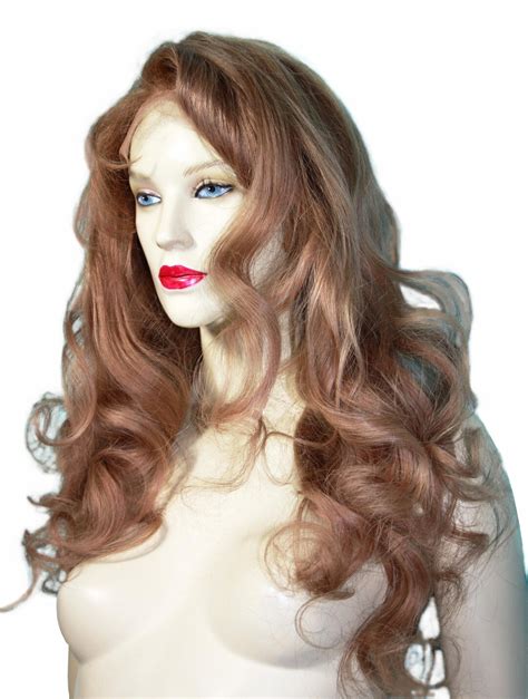 Remi Remy Full Lace Wig Human Hair Blonde 27 Wavy Curly Long Choose ...