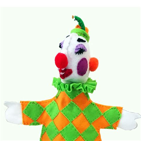 clown hand puppet  sis punch  judy series