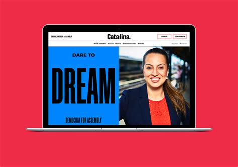 Catalina Cruz 2018 campaign - Fonts In Use