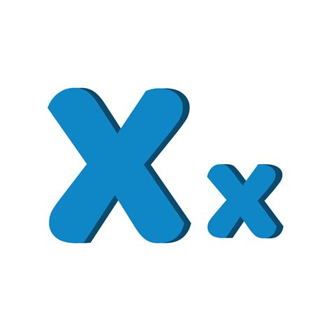 3d Clip Art X