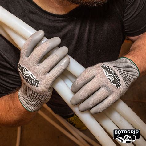 HEAVY DUTY 13g LATEX PALM WET & DRY Safety Work Gloves Builders GRIP