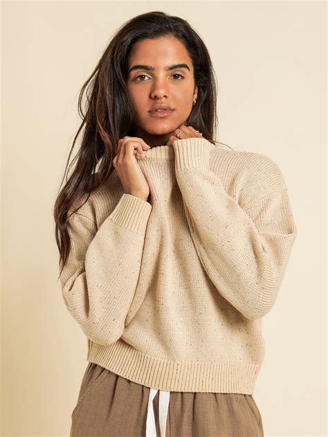 Nude Lucy Lennon Speckle Knit Honey Speckle | Glue Store