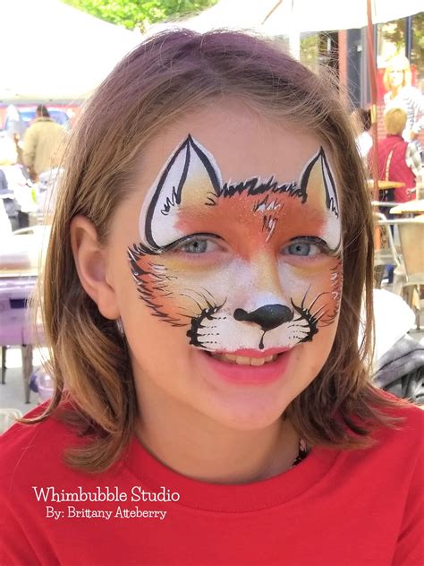 Fox Nose Face Paint | Londyn Diary