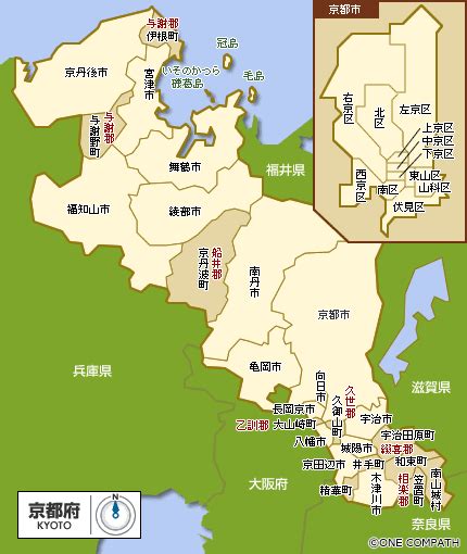 京都府 都道府県から地図を検索｜マピオン
