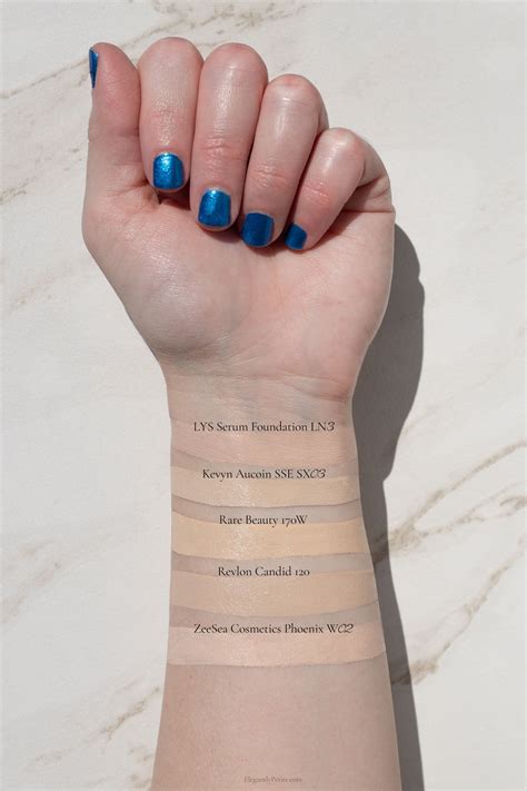 zeesea cosmetics review   palace identity  elegantly petite