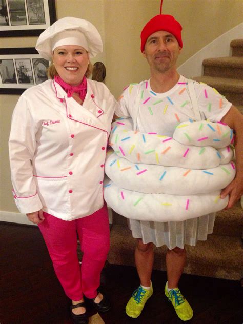 Baker and Cupcake couple Halloween costume | Cupcake halloween costumes