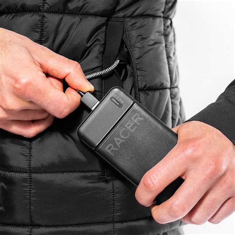 Racer Power Bank 1000 mAH Battery, Black | Bikeinn