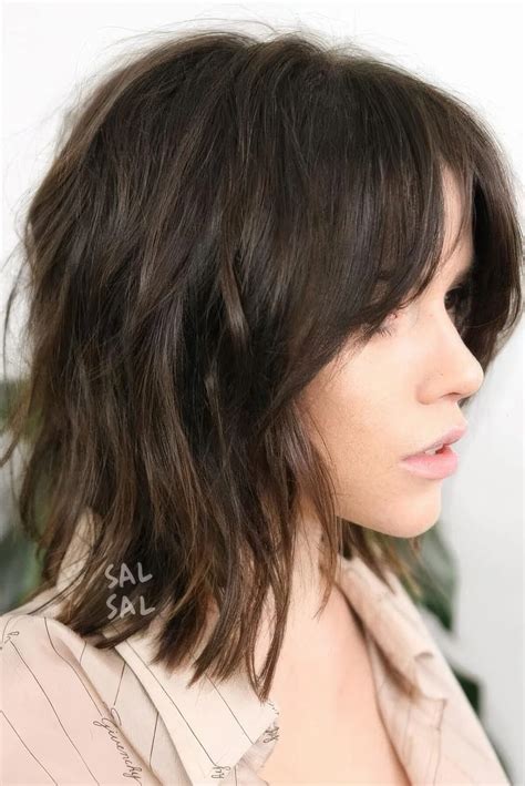 90 Trendy And Chic Long Bobs With Bangs - Styleoholic