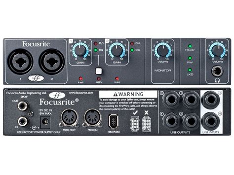 FOCUSRITE Saffire Pro 14 - | Strumenti Musicali .net