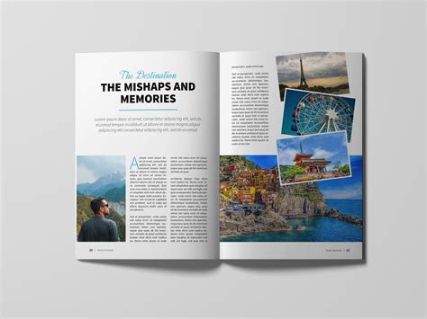 Travel Magazine Template on Behance