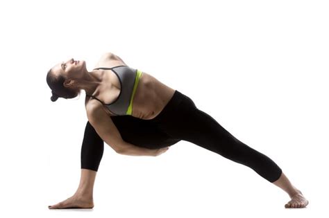 Free Photo | Extended side angle pose