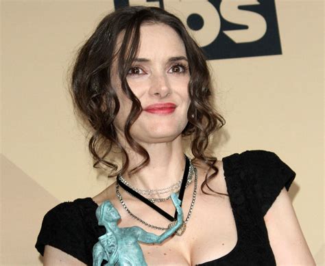 Winona Ryder – SAG Awards in Los Angeles 1/29/ 2017 • CelebMafia