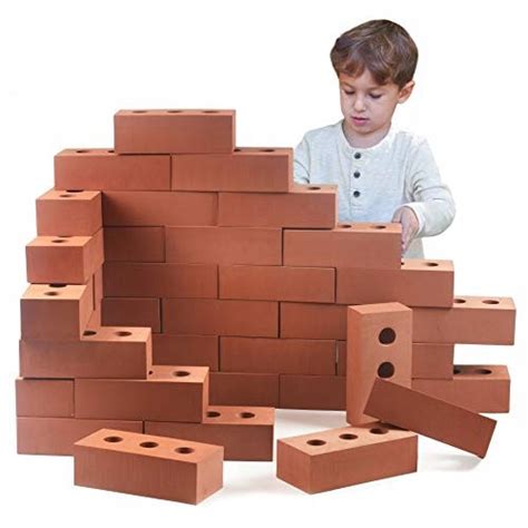 Играчка за ролеви игри за изграждане на тухли, големи фалшив