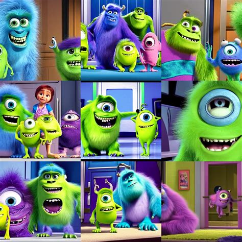 a scene from monsters inc | Stable Diffusion