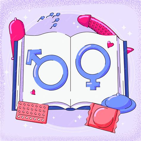 手描きの性教育イラスト | Premiumベクトル素材