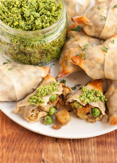 recipe crispy baked samosas  potatoes  peas recipe pea