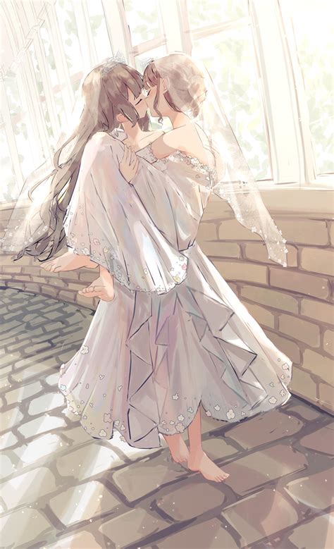 Princess carry [Original] : r/yuri
