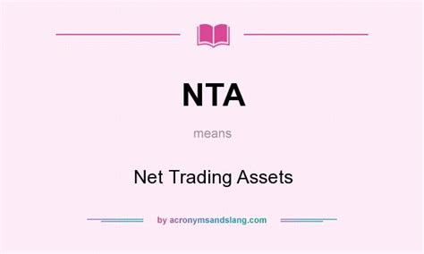 nta net trading assets  undefined  acronymsandslangcom