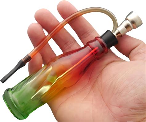 yeesam portable glass bong glass bongo water pipe mini bong hookah