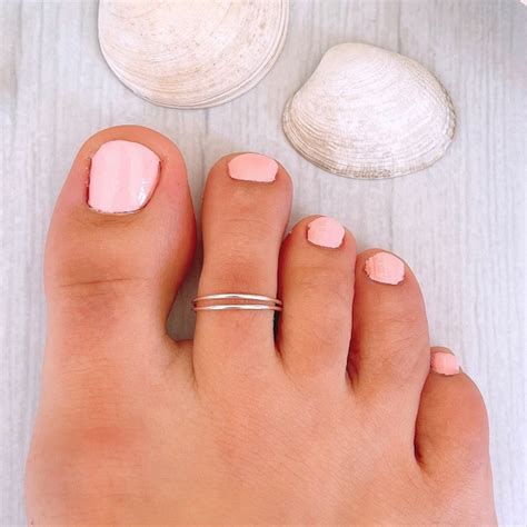 double toe rings etsy