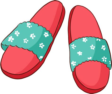 Download Slippers Cartoon Png Clipart (#5751442) - PinClipart