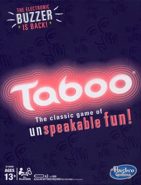 Taboo | Board Game | BoardGameGeek