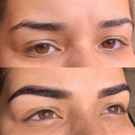 Antes E Depois Sobrancelha - Sobrancelha Shadow