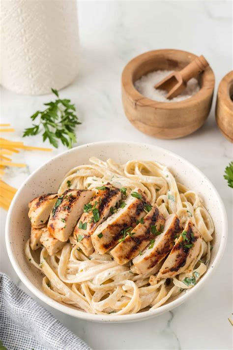 simple grilled chicken alfredo recipe 4