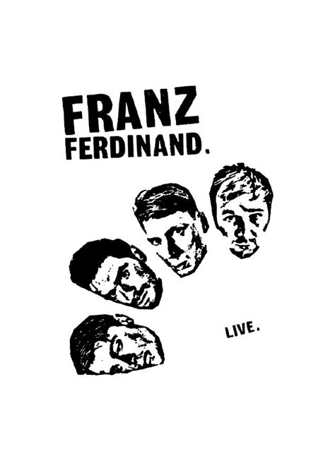 Franz Ferdinand Live 2018 Digital Art by Ratnawati - Fine Art America