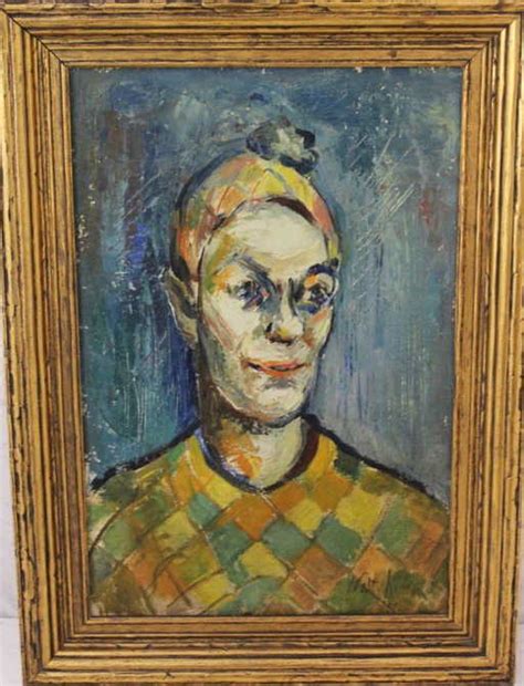 walt kuhn clown painting