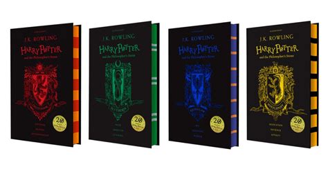Celebrate 20 years of Harry Potter with new Hogwarts house themed book ...
