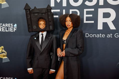 Willow and Jaden Smith show off daring looks on Grammys 2025 red carpet