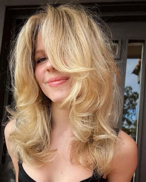 trending cute butterfly haircut  bangs
