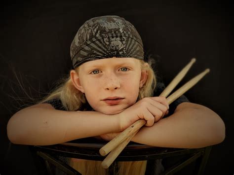 Drummer Hunter James